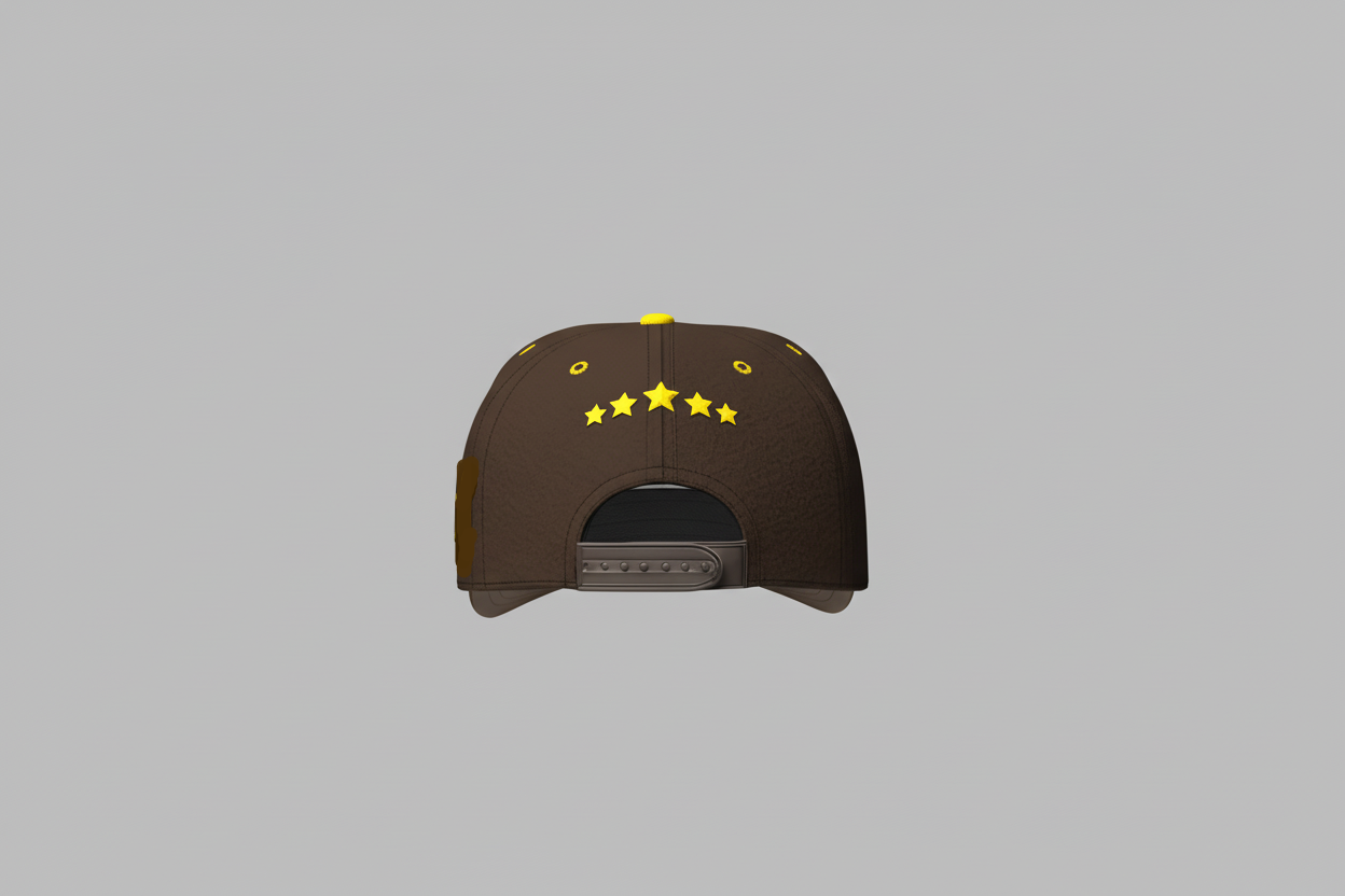 The Owtlaws Classic Hat – Brown Snapback *No Trademarks