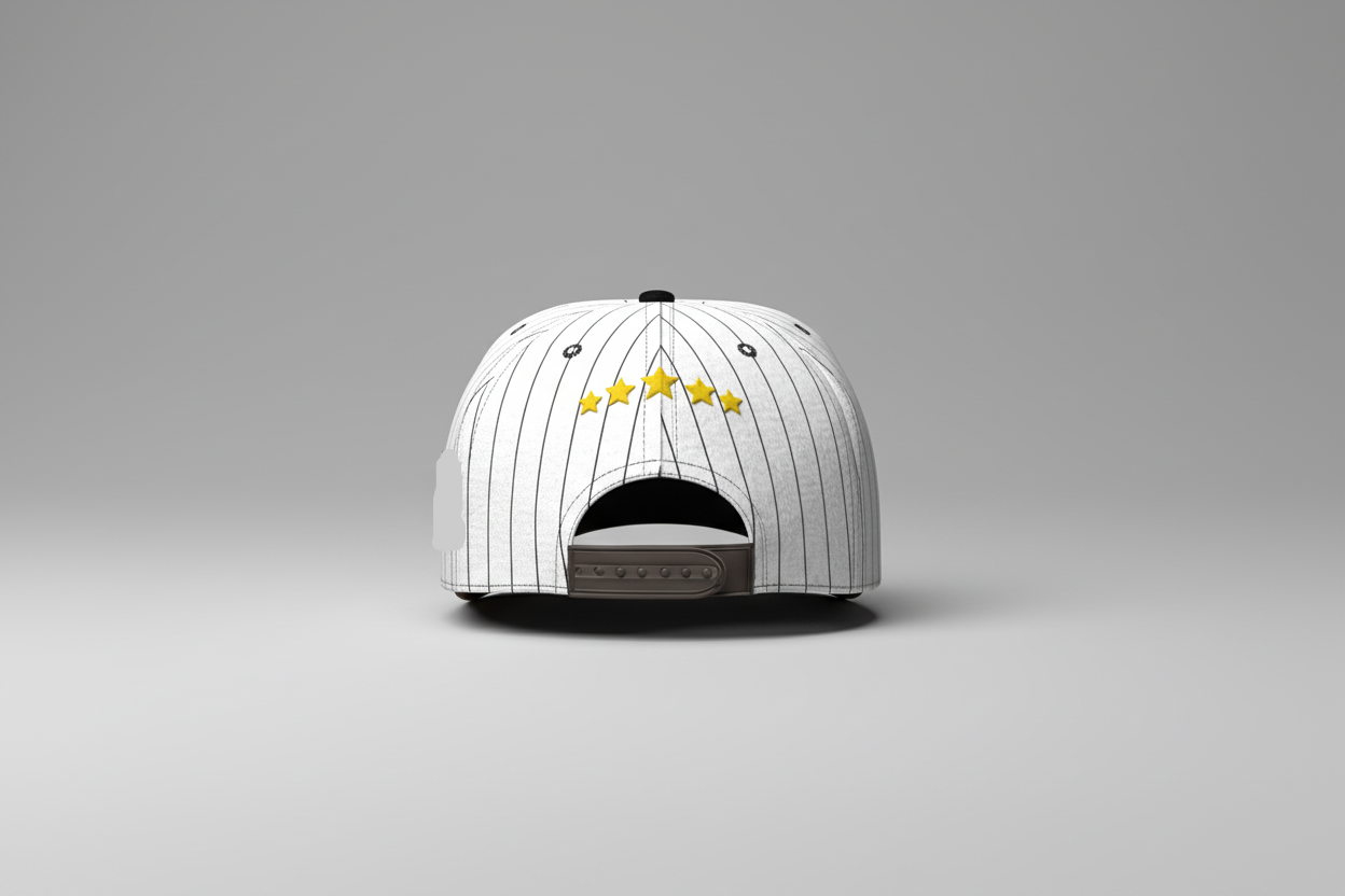 The Owtlaws Striped Hat – Whiteout Edition *No Trademarks