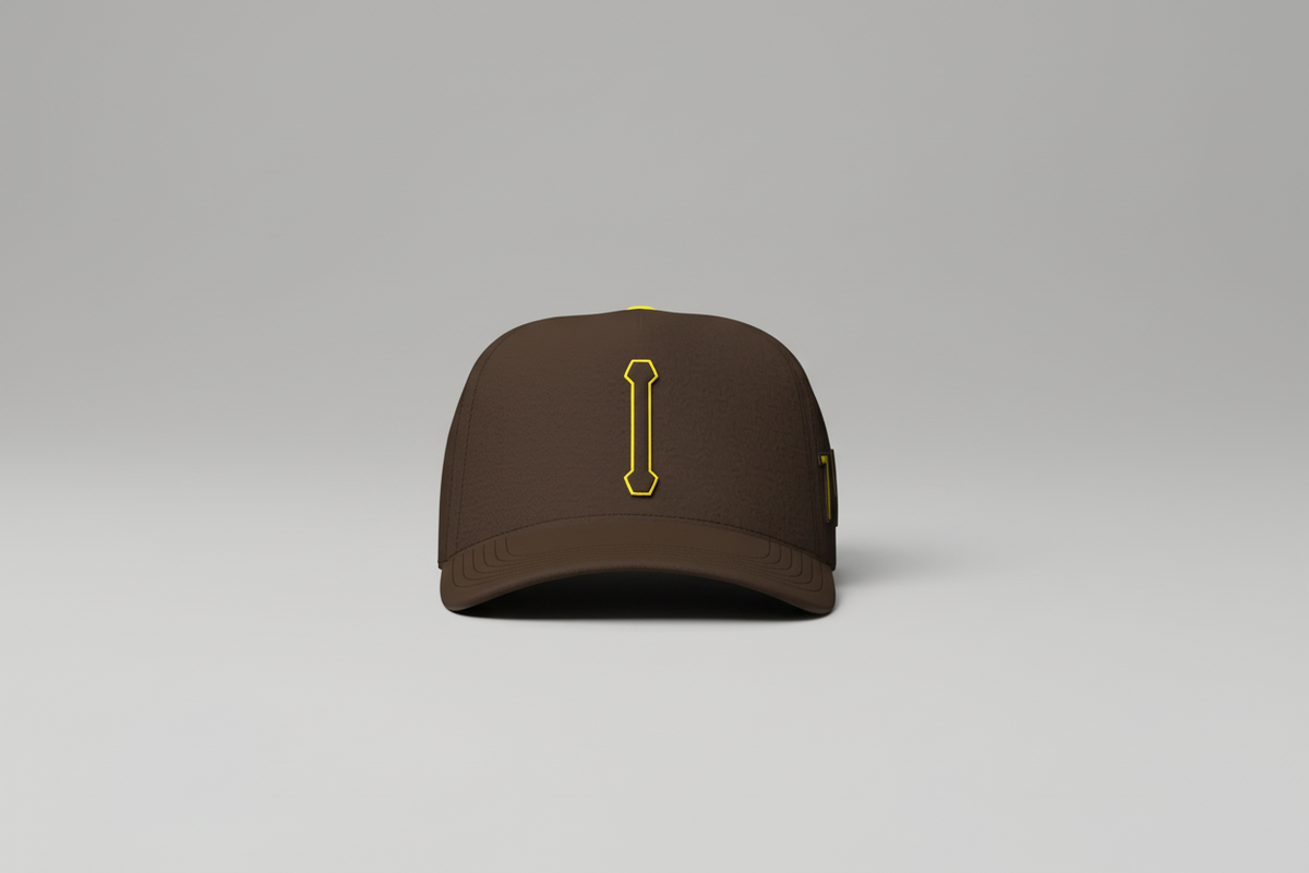 Owtlaws Classic Snapback – Brown – front view